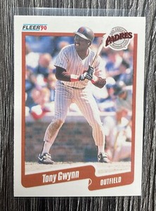 1990 Fleer - #157 Tony Gwynn - San Diego Padres