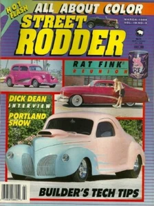 STREET RODDER 1989 MAR - RAT FINK REUNION, FIREWALL HOLE REPAIRS DONE - Bild 1 von 1