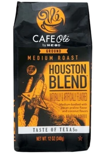 CAFE Olé by H-E-B Medium Roast Houston Blend Ground Coffee, 12 oz - Picture 1 of 1