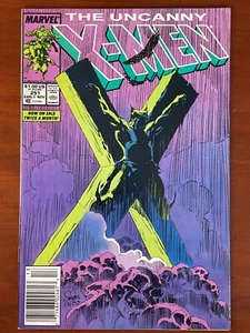 The Uncanny X-Men #251 Newsstand Variant Mark Jewelers MJ NM WOLVERINE CRUX KEY - Picture 1 of 8