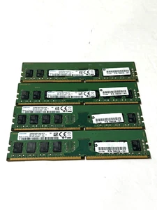 Samsung 32Gb (4 x 8GB) 1Rx8 PC4-2133P-UA1-10 Desktop RAM Memory - Picture 1 of 3