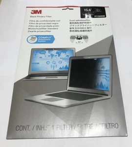 3M Privacy Filter Screen 15.6" Widescreen Laptop PF156W9B 16:9 - Picture 1 of 2