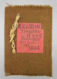 GRANDMA'S THINK BOOK by Grandma Herself 1945 - Poetry, Poems, Ozarks, AR, south - Bild 1 von 11