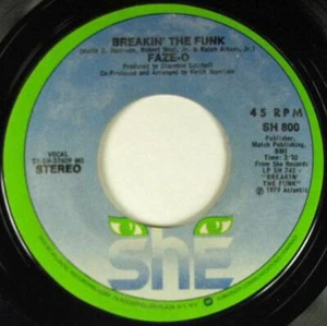 FAZE-O, Breakin' The Funk - See You Through The Night, SHE Records SH-800 - Imagen 1 de 1