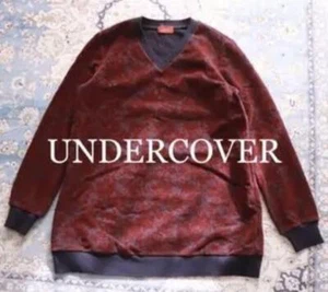 undercover Floral Velvet Wool Pullover Size 2 - Picture 1 of 7