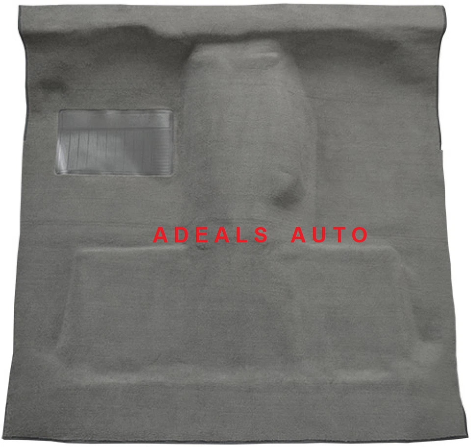 89-93 DODGE RAM PICKUP STANDARD CAB 4WD MOLDED CARPET RUG - CHOOSE COLOR - Imagem 1 de 4