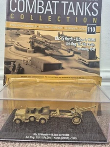 ALTAYA DEAGOSTINI 1/72 KFZ.15 HORCH + 10.5CM LE FH18M USSR 1943 WW2 TANK +MAG - Picture 1 of 3