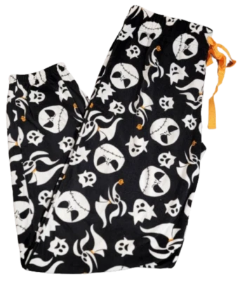 Pesadilla antes de Navidad Jack Skellington Zero ¡Cómodos pantalones de salón de vellón! Foto 1 de 2