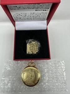 Sailor Moon Gold Pocket Watch Fan club Limited Nakayoshi Pretty Guardians NEW JP - Picture 1 of 5