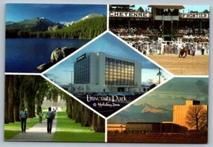 R20 4x6 Postcard - 80s - University Park Holiday Inn Fort Collins CO - Picture 1 of 2