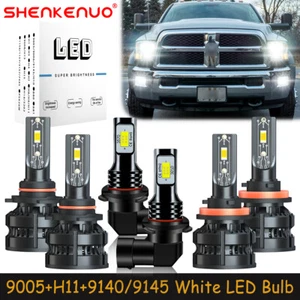 Bombilla de faro LED para Ram 1500 2500 3500 4500 2011-2018 luz antiniebla Z8 - Imagen 1 de 21