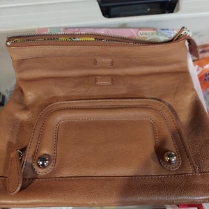 Kate Landry Tan Clutch Handbag - Picture 1 of 10