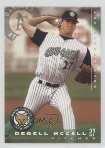 2003 Grandstand Kane County Cougars Update Derell McCall #27 Rookie RC