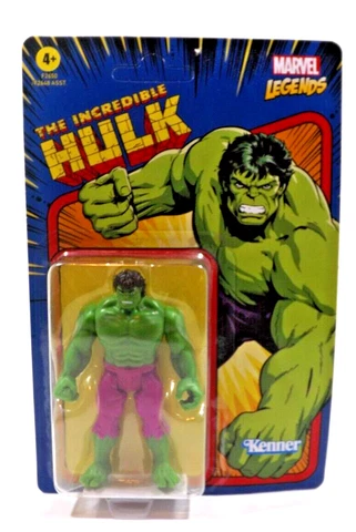 Kenner Retro Marvel Legends The Incredible Hulk Unpunched Card 2021 Cover