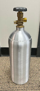 5 lb Aluminum Air CO2 Cylinder Tank with CGA320 Valve, Draft Soda Beer Kegerator