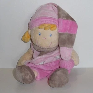 Doudou Poupée Nicotoy - Rose marron - Imagen 1 de 1