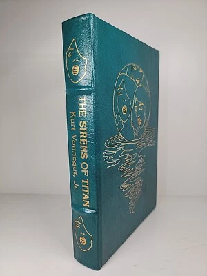 SIGNED ~ THE SIRENS OF TITAN by Kurt Vonnegut Jr ~ Easton Press Sci-Fi RARE Foto 1 de 4