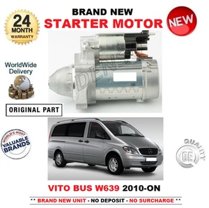 PER MERCEDES BENZ VITO BUS W639 MOTORINO AVVIAMENTO 2010-> 110 113 116 CDi 4x4 - Foto 1 di 1