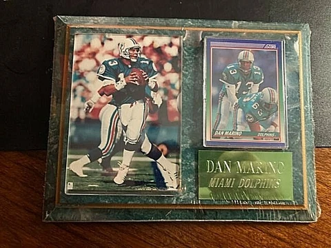 Dan Marino Miami Dolphins  Plaque 7" x 9 1/2" Cover