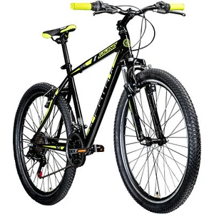 MTB Mountainbike 26" Hardtail 21Gänge Fahrrad Jugend Galano Path schwarz/ grün - Bild 1 von 8