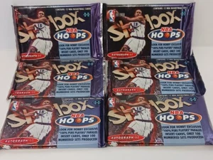 6er Packungen 1999/2000 Skybox Reifen Basketball frisch aus Box Hobbypacks HTF - Bild 1 von 3