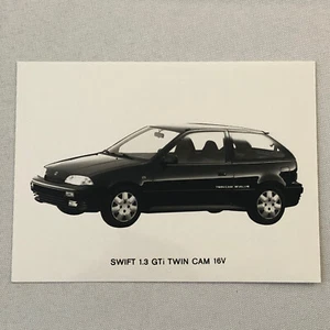 Suzuki Swift GTi Car Factory Press Photo Photograph 1.3 Twin Cam 16V - Picture 1 of 4