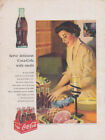 Serve Delicious Coca Cola With Meals Ad 19521953 Ev
