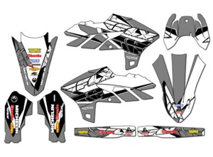 2023-2025 YZ 450 F 13 FLY Grey Senge Graphics Kit Compatible with Yamaha - Picture 1 of 10