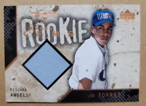 Joe Torres Rookie 2000 UD Negro Diamante Jersey Gemas ROOKIE Juego Usado Jersey - Imagen 1 de 2