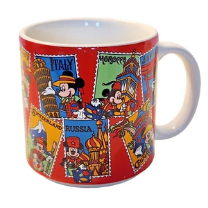 Tazza da tè caffè timbri Disney Topolino World - Foto 1 di 6