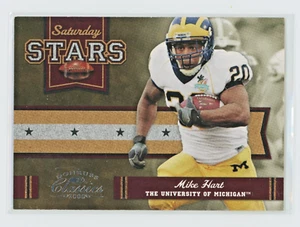 MIKE HART 2008 DONRUSS CLASSICS - SATURDAY STARS INSERT 455/1000 WOLVERINES - Picture 1 of 2