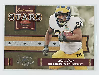 MIKE HART 2008 DONRUSS CLASSICS - SATURDAY STARS INSERT 455/1000 WOLVERINES - Image 1 of 2
