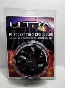 ULTRA ULT-31797 Copper Core Cooling Fan Socket 775 upto P4 3.8 GHz. #87313# - Picture 1 of 4