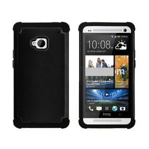 HTC One M7 - Étui en silicone résistant aux chocs pour PC [Pro-Mobile]