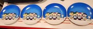 PEANUTS Gang Singing Collector PLATE 2019 Set Of 4 - Picture 1 of 4