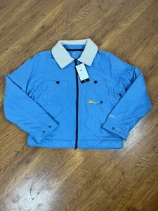 Nike Men’s LeBron Protect Jacket Blue Pearl White Loose Fit Size Medium - Picture 1 of 6