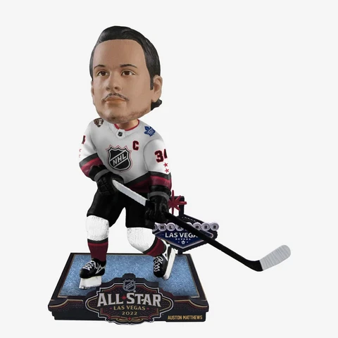 Auston Matthews Toronto Maple Leafs 2022 NHL All-Star Bobble FOCO NEW ORIG BOX Cover