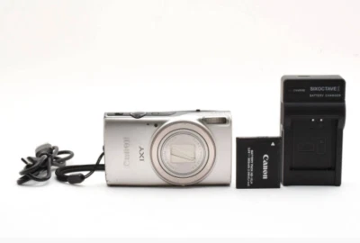 [MINT] Canon IXY 650 PowerShot Elph 360 HS Digital Camera 20.2MP Sliver JAPAN - Image 1 of 4