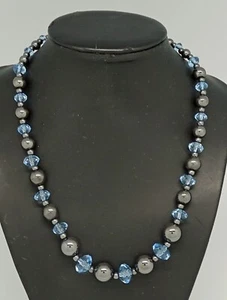 Haematit Magnetschmuck Halskette Collier Zylinderrollen Ø 12 mm 45 cm lg Diamond - Bild 1 von 2