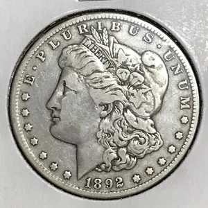 U.S. Morgan Dollar Prem VF/XF 1892-O - Foto 1 di 2