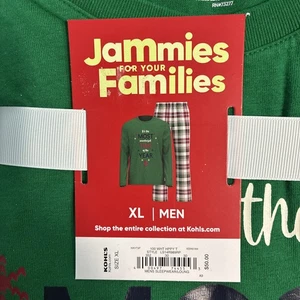 Neu mit Etikett Jammies für Ihre Familien Herren 2 Stück Größe XL schönste Zeit des Jahres - Bild 1 von 3
