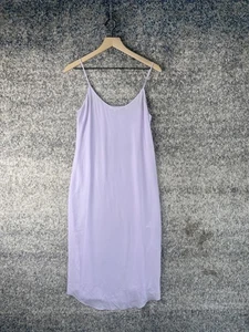 Vince Dress Womens Small Lavender Purple Satin Slip Midi Spaghetti Strap Lined - Picture 1 of 6