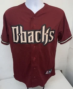 Vintage Majestic Arizona Diamondbacks MLB Baseball Jersey Shirt USA Men’s Small - Picture 1 of 10