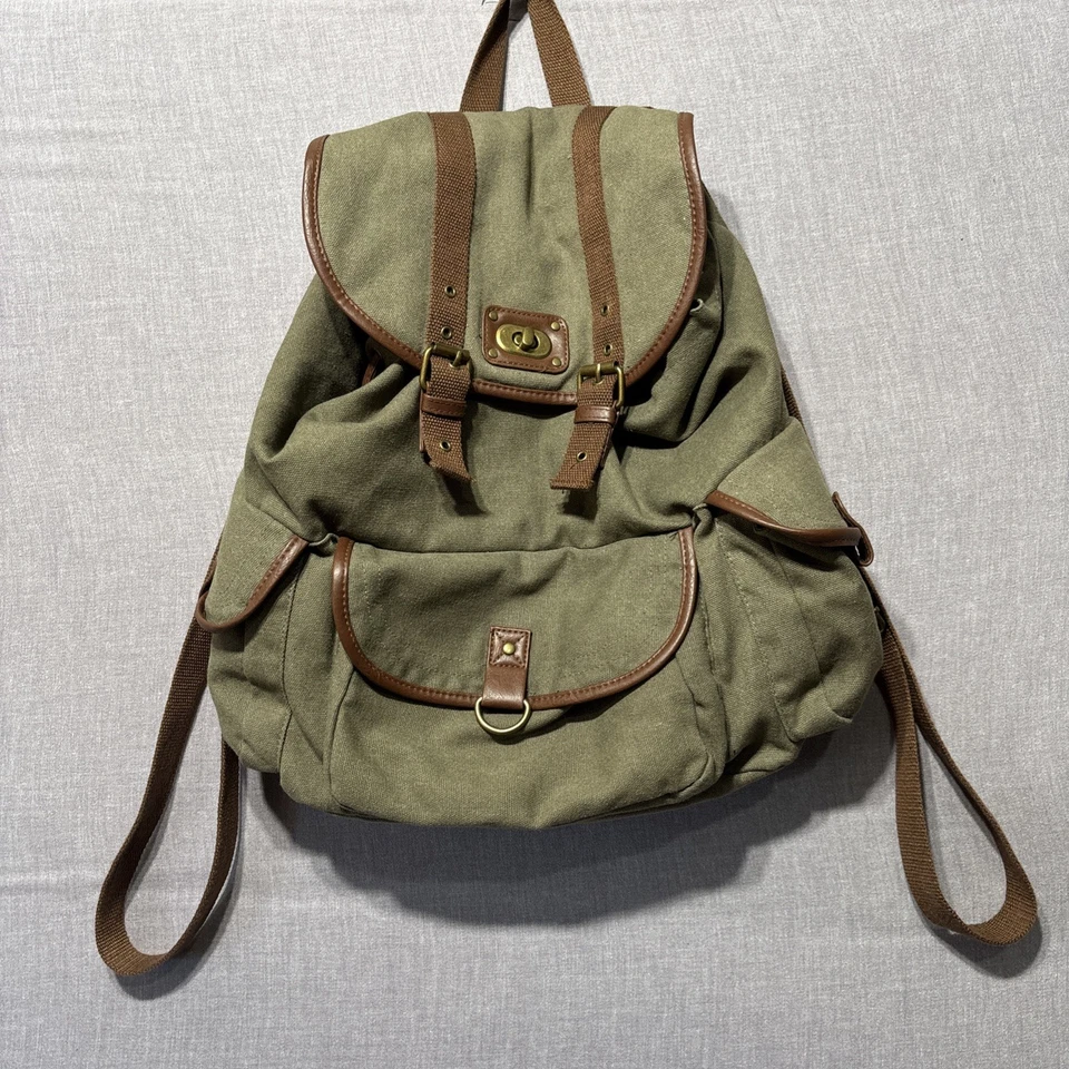 Unisex Para mujeres Hombres Vintage Hobo Bolso de Mano Mochila Mochila Mezcla de Algodón Foto 1 de 4