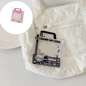 Playful Transparent Pocket For Collectibles Storage Decorative Hanging Accessory - Picture 1 of 13