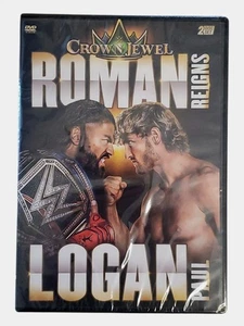 WWE Crown Jewel 2022 DVD Brand New Sealed Roman Reigns Logan Paul Lesnar Lashley - Imagen 1 de 2