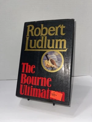 Robert Ludlum The Bourne Ultimatum Hardcover/ DJ 1990 1st Edition Random House Foto 1 de 4
