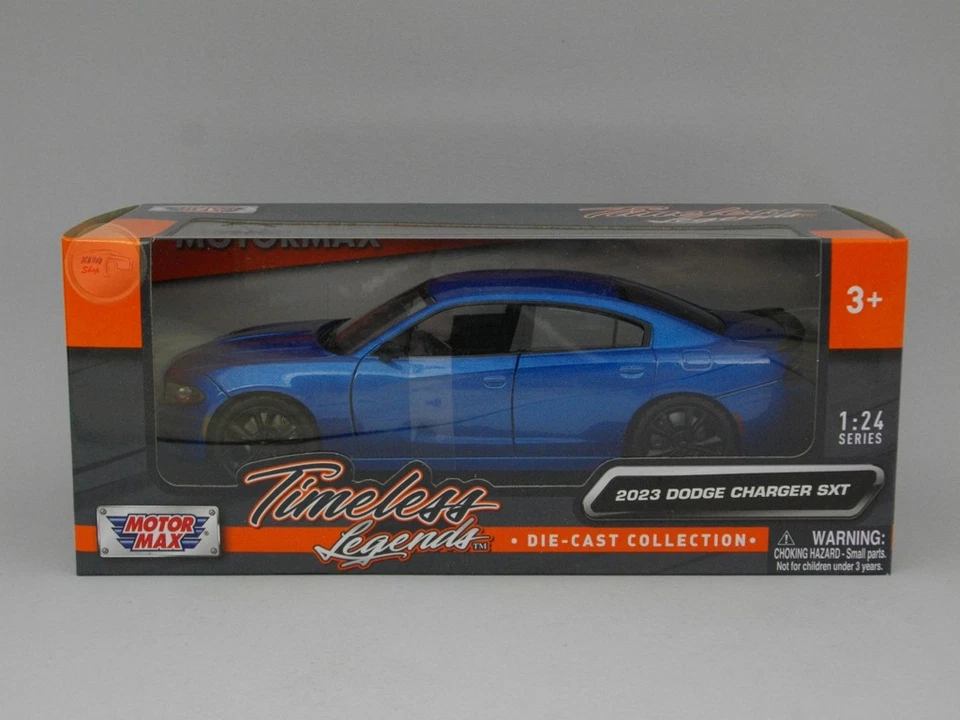 Dodge Charger SXT (2023) - Motormax 1:24 - MX79387BL - Immagine 1 di 1