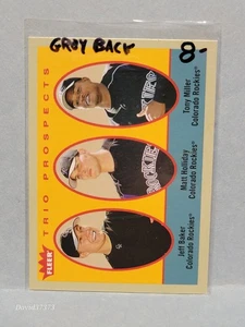 Fleer Tradition 2005 - Matt Holliday, Jeff Baker, Tony Miller #310 espalda gris - Imagen 1 de 2