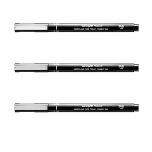 UNI-Ball PIN Penna da Disegno FINELINER Ultra FINE LINE Marcatore 0,05mm Inchiostro Nero -... - Foto 1 di 8